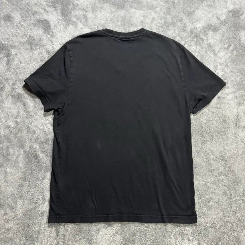 [BUNJANG] Lacoste V-Neck Short Sleeve T-shirt Black / 라코스테 V넥 반팔 티셔츠 블랙