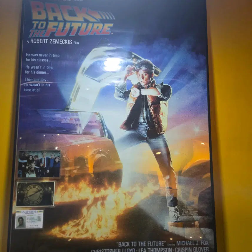[BUNJANG] Back to the Future Movie Poster / 고전 영화포스터>백투더퓨처