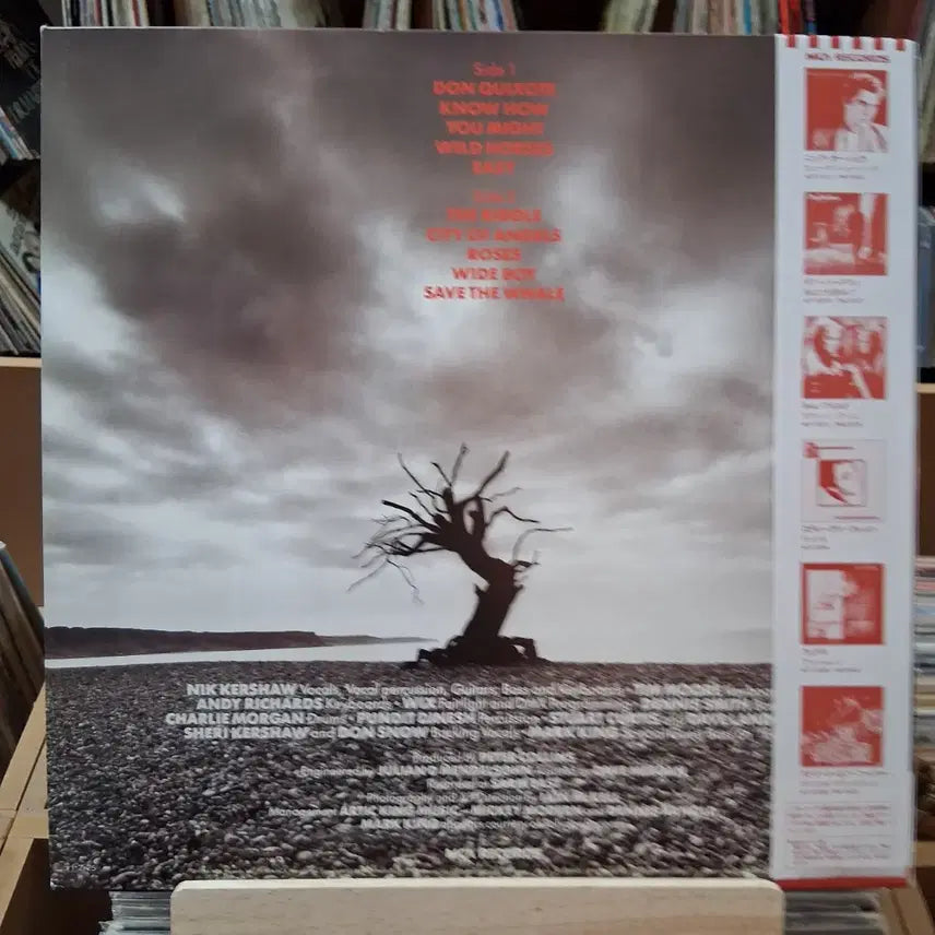 [SOLD OUT] 민트급 닉 커쇼 The Riddle LP 음반