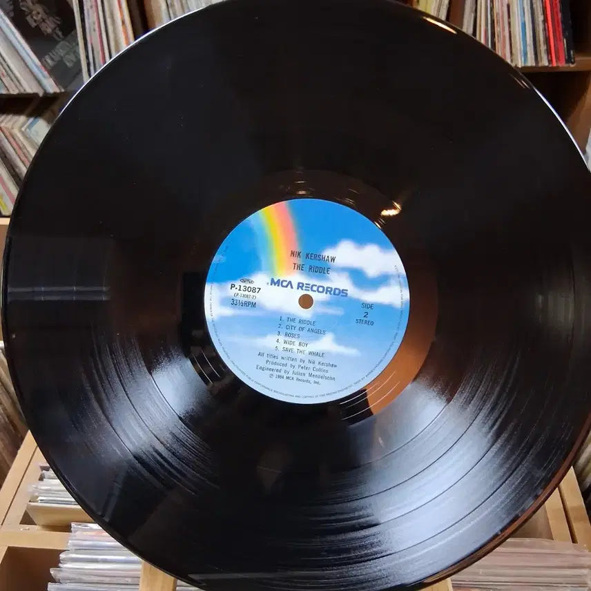 [SOLD OUT] 민트급 닉 커쇼 The Riddle LP 음반