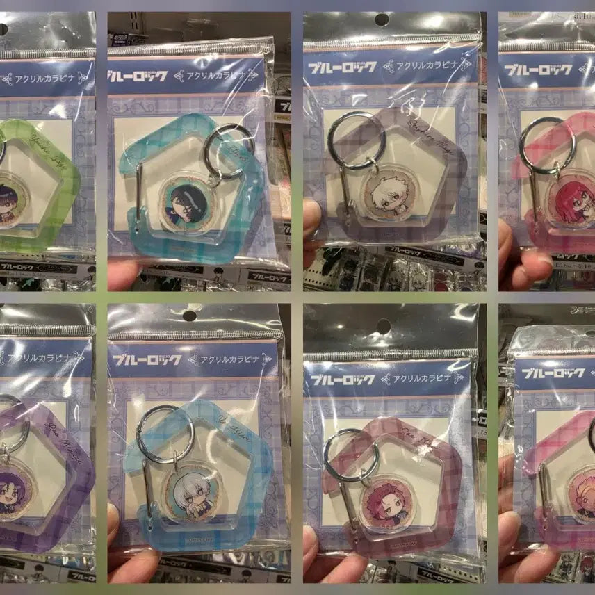 [SOLD OUT] 블루록 아크릴 카라비너 이사기 이토시 미카게 나기 치기리 히오리 시도 [