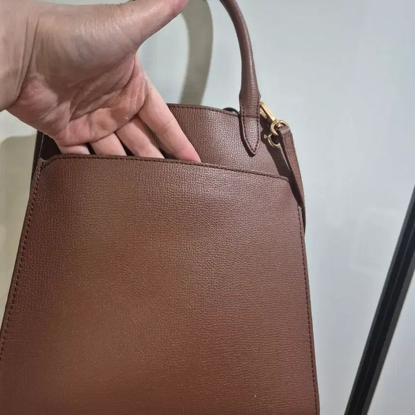 [BUNJANG] Couronne Brown Tote Bag / 쿠론 백