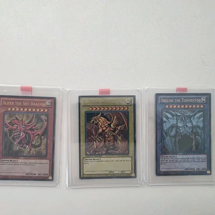 [SOLD OUT] 유희왕카드 삼환신 리미티드에디션