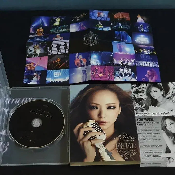 [BUNJANG] Namie Amuro FEEL 2013 Live Tour DVD Limited Edition / 아무로 나미에 라이브 투어 영상 FEEL 2013 DVD 한정반