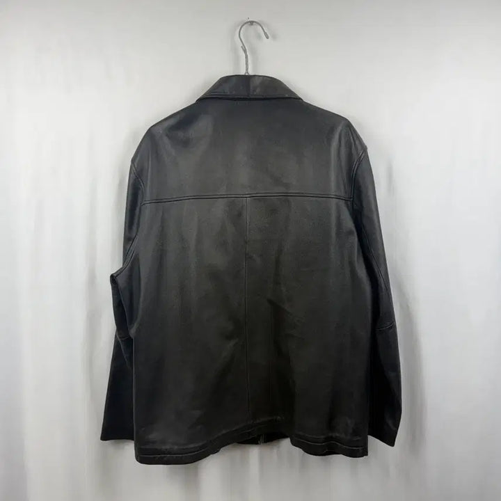 [BUNJANG] Red Rex Leather Jacket (Black) / (110) Red Rex 양가죽 레더 자켓 블랙