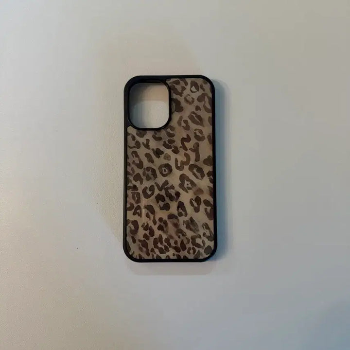[BUNJANG] iPhone 16 Glittery Leopard Case / 아이폰 16 글로니 레오파드 케이스