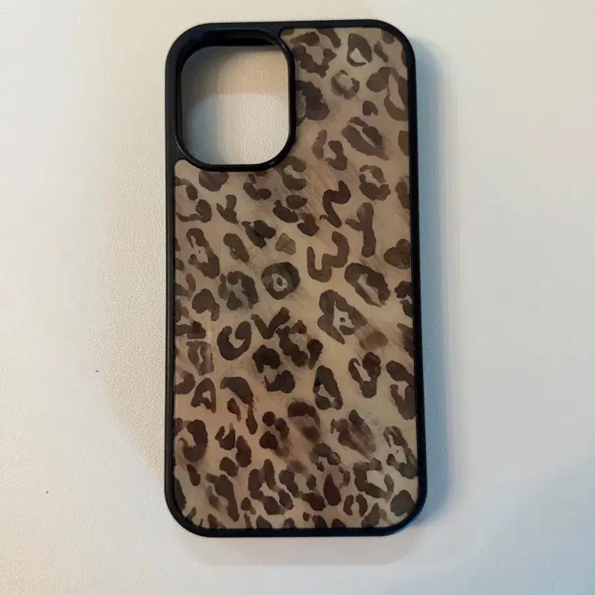 [BUNJANG] iPhone 16 Glittery Leopard Case / 아이폰 16 글로니 레오파드 케이스