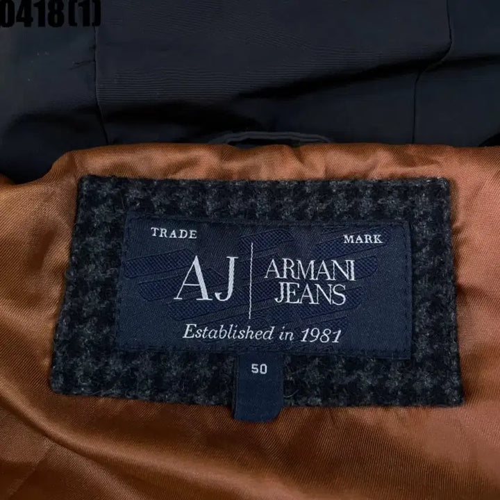[BUNJANG] Armani Exchange Hooded Padded Jumper Black L / 아르마니 익스체인지 후드 패딩 점퍼 블랙 L