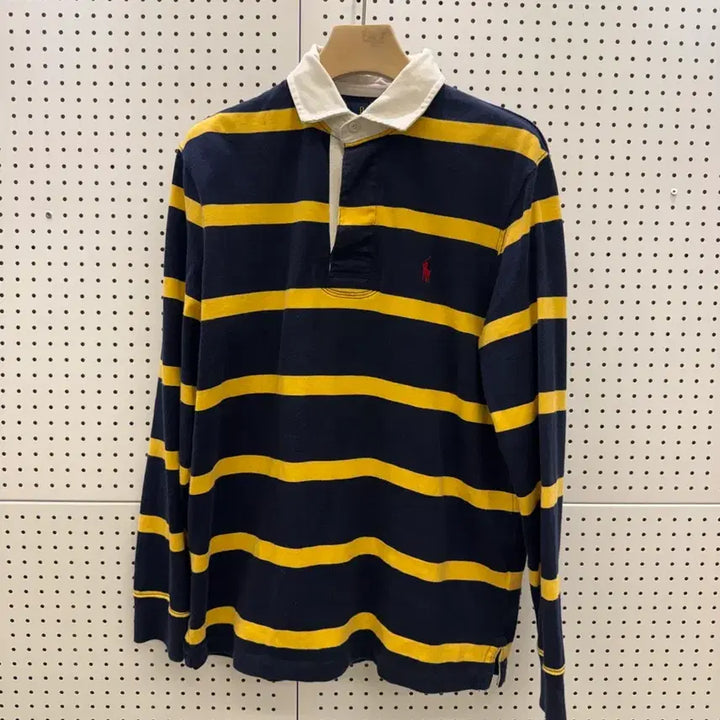 [BUNJANG] Polo Ralph Lauren Iconic Rugby Shirt / 폴로랄프로렌 스트라이프 패턴 아이코닉 럭비 셔츠 U1603
