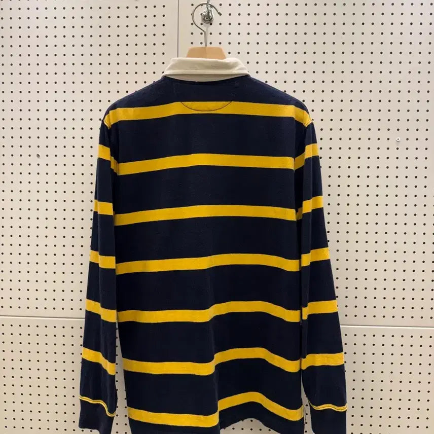 [BUNJANG] Polo Ralph Lauren Iconic Rugby Shirt / 폴로랄프로렌 스트라이프 패턴 아이코닉 럭비 셔츠 U1603