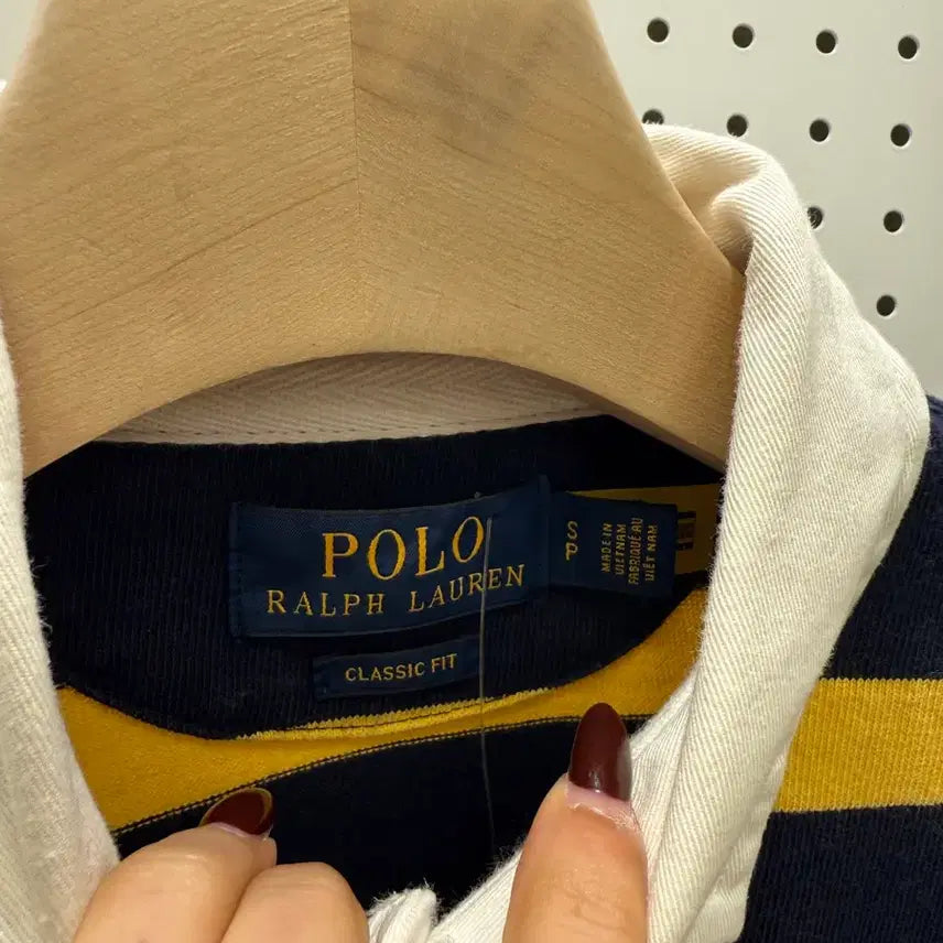 [BUNJANG] Polo Ralph Lauren Iconic Rugby Shirt / 폴로랄프로렌 스트라이프 패턴 아이코닉 럭비 셔츠 U1603
