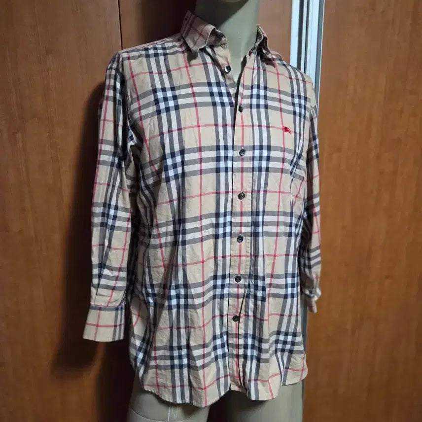 [BUNJANG] Burberry London Classic Fit Check Shirt (M) / [정품] 버버리 런던 여성 클래식 핏 체크 셔츠 (M)