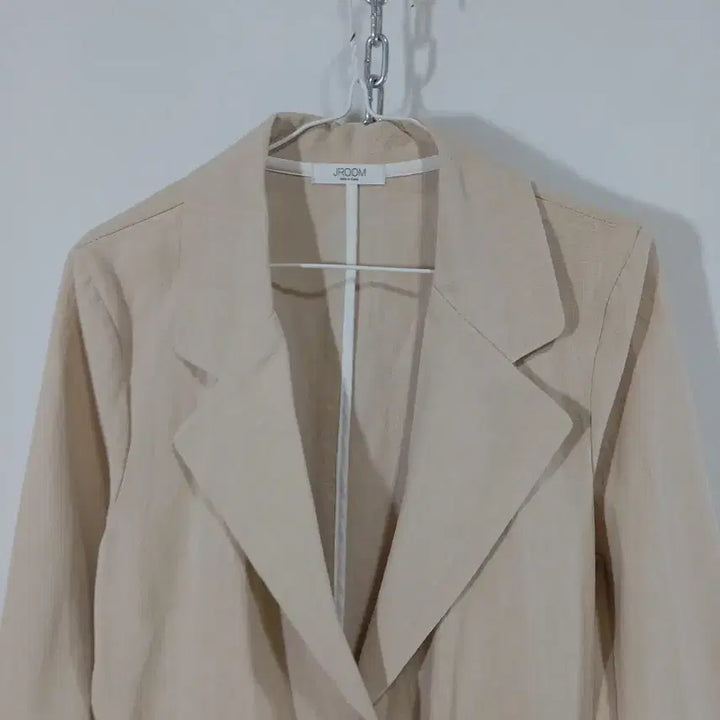[BUNJANG] JROOM Beige Linen Summer Jacket / JROOM 베이지색 린넨 여름 자켓