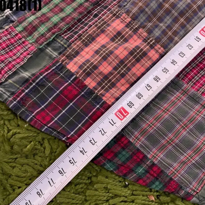 [BUNJANG] Polo Ralph Lauren Patchwork Shirt / 폴로 랄프로렌 패치워크 셔츠 남방 XL