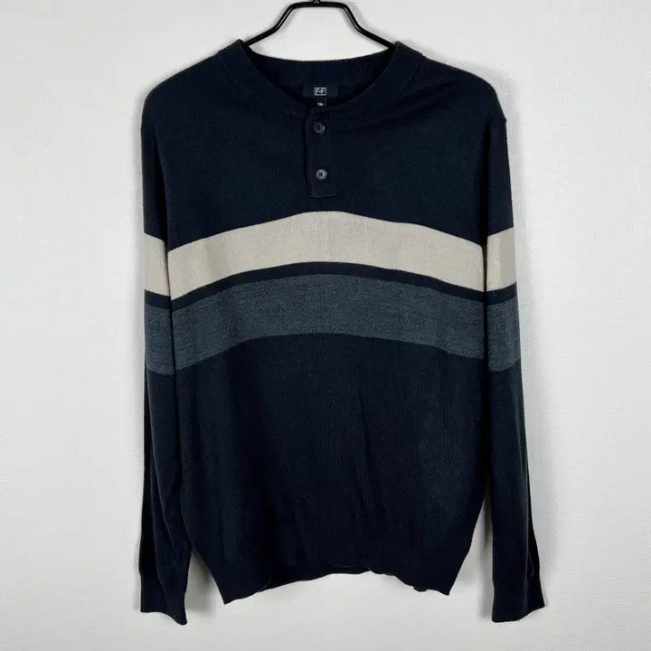 [BUNJANG] F2F Round Knit Sweater / F2F/라운드 니트 남110 2XL/라덴