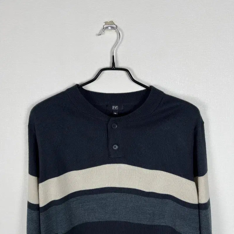 [BUNJANG] F2F Round Knit Sweater / F2F/라운드 니트 남110 2XL/라덴