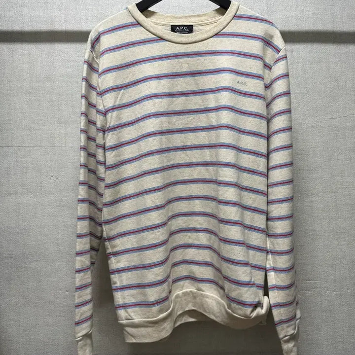 [BUNJANG] A.P.C. Striped Long Sleeve T-Shirt / A.P.C. 스트라이프 긴팔 티셔츠