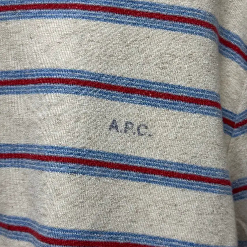 [BUNJANG] A.P.C. Striped Long Sleeve T-Shirt / A.P.C. 스트라이프 긴팔 티셔츠