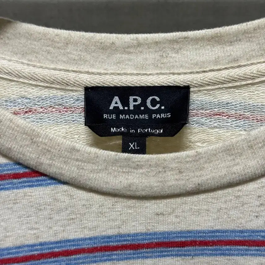 [BUNJANG] A.P.C. Striped Long Sleeve T-Shirt / A.P.C. 스트라이프 긴팔 티셔츠