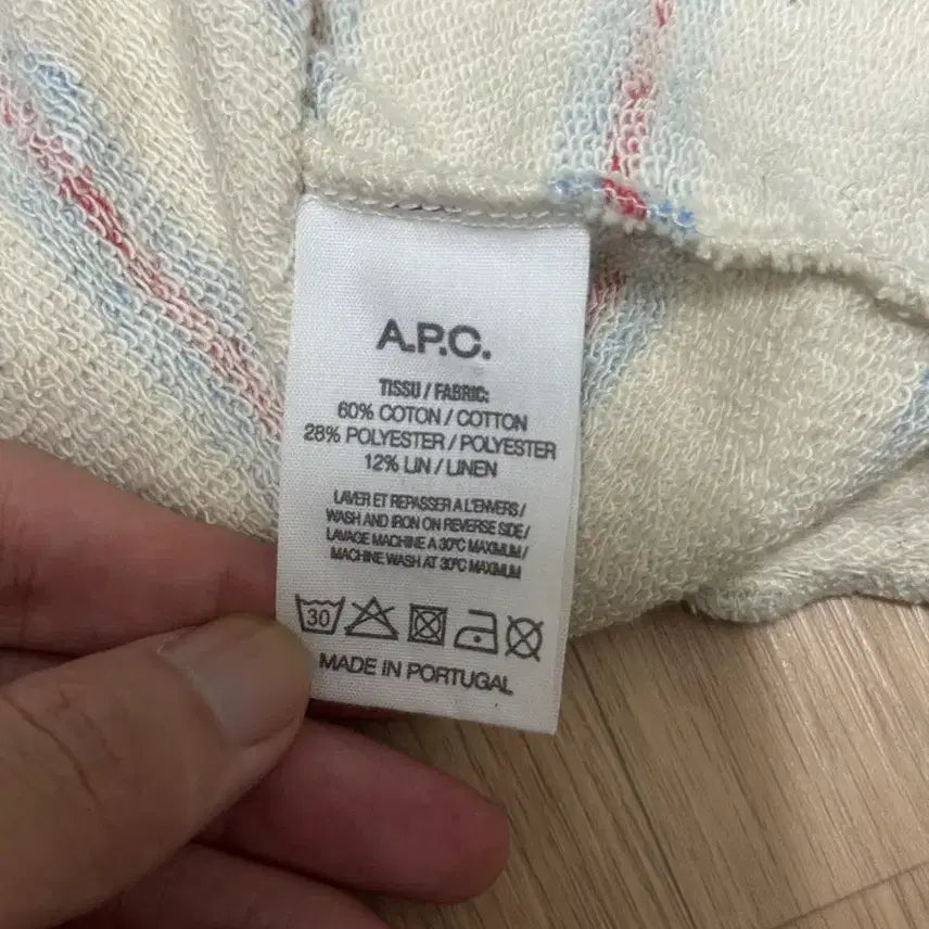 [BUNJANG] A.P.C. Striped Long Sleeve T-Shirt / A.P.C. 스트라이프 긴팔 티셔츠