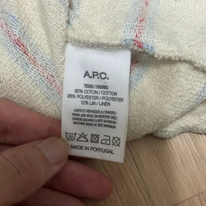[BUNJANG] A.P.C. Striped Long Sleeve T-Shirt / A.P.C. 스트라이프 긴팔 티셔츠