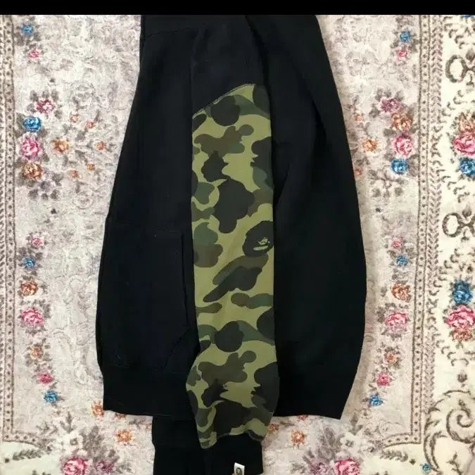 [BUNJANG] Bape X Shamou Camo Hooded Zip-up M / 베이프샤모 카모 후드집업 M