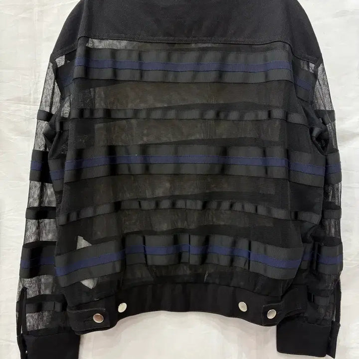 [BUNJANG] Sacai Black Mesh Blouse / 사카이 블랙 메쉬 블라우스 2/66사이즈(정품)