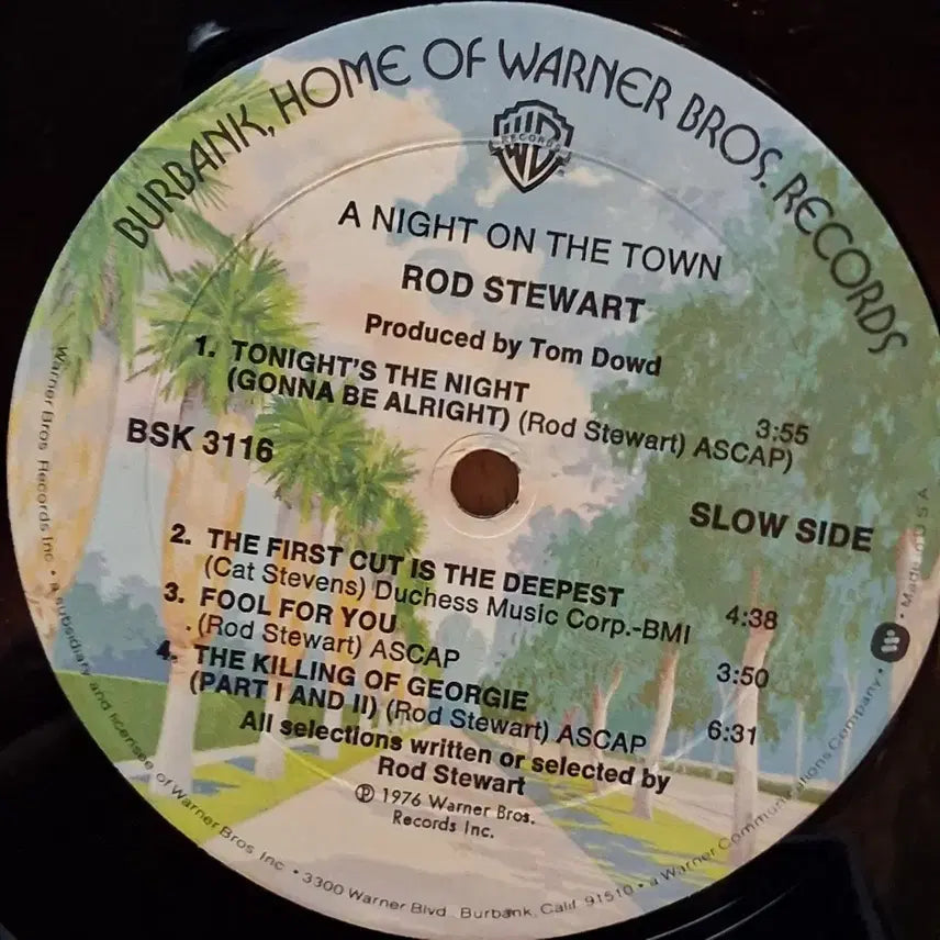 [SOLD OUT] 로드 스튜어트 A Night On The Town LP