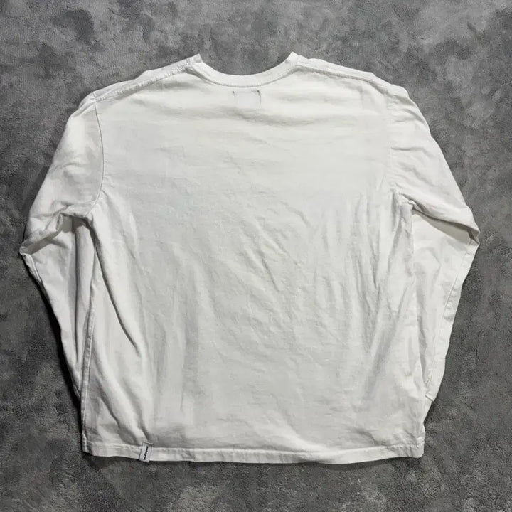 [BUNJANG] Mahagrid Hot Wheels Collaboration Long Sleeve T-Shirt / 마하그리드 핫휠 콜라보 긴팔티 화이트