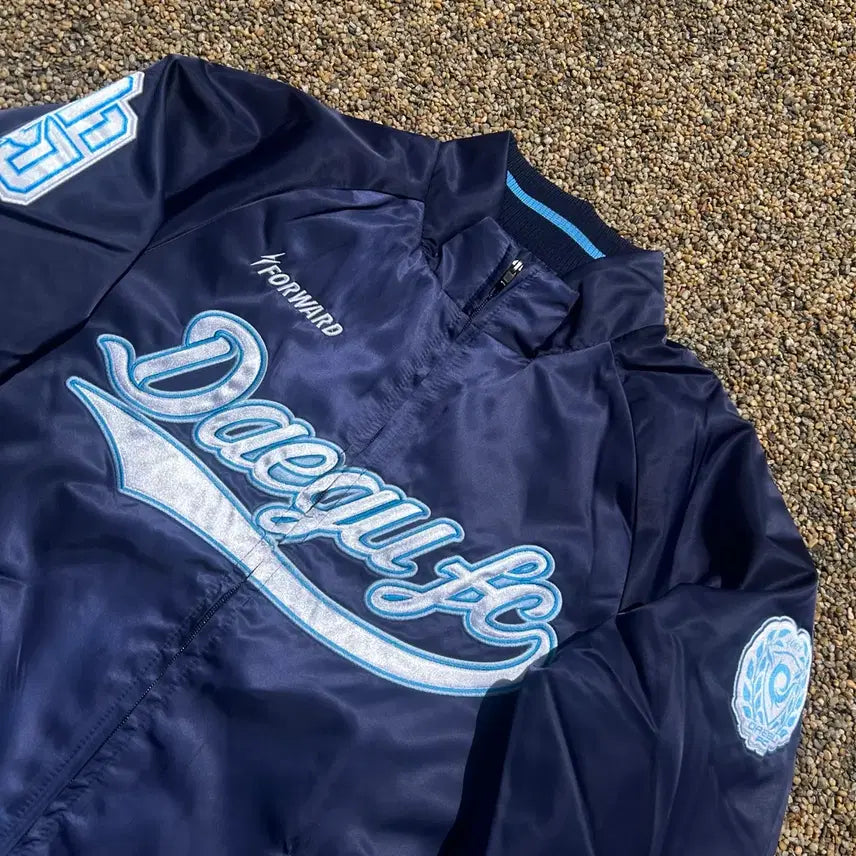 [BUNJANG] Majestic X Forward 19FW Varsity Jacket / 마제스틱X포워드 19FW 바시티 자켓