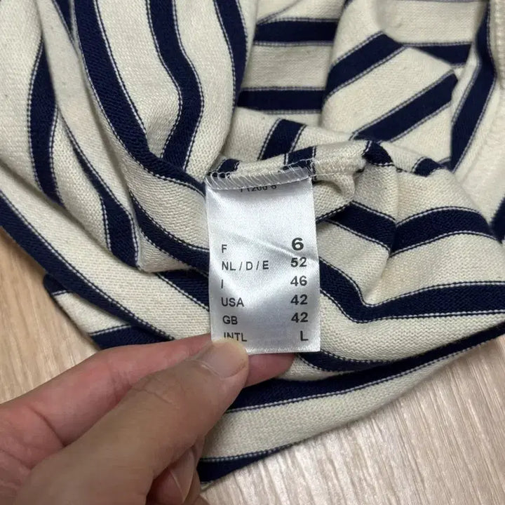 [BUNJANG] Saint James Striped Long Sleeve T-Shirt / 세인트제임스 스트라이프 긴팔 티셔츠