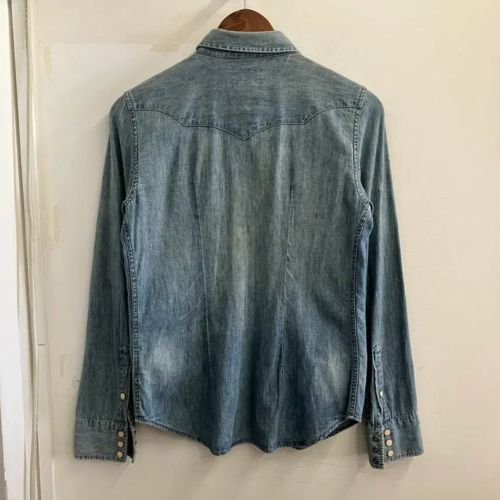 [BUNJANG] Polo Denim &amp; Supply Western Denim Shirt / N280 폴로 데님앤서플라이 웨스턴 데님 청셔츠