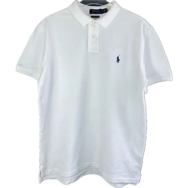 [BUNJANG] Polo Ralph Lauren Cotton Polo Shirt / [M] 폴로 랄프로렌 코튼 카라 반팔 티셔츠 커스텀 슬림핏 QR인증