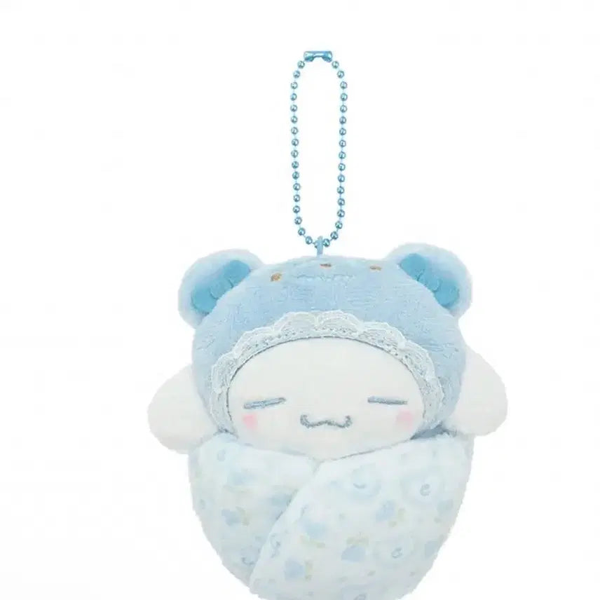 [SOLD OUT] 산리오 시나모롤 포대기 인형 키링 미개봉 양도