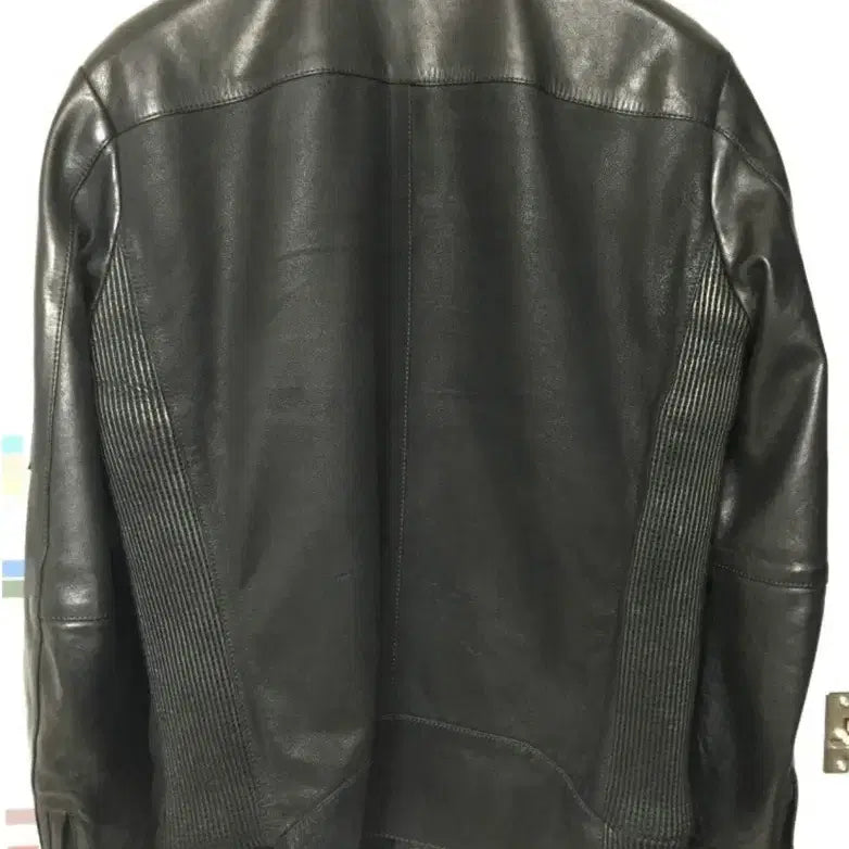 [BUNJANG] ZIOZIA ANDZ MA-1 Leather Jacket (L) / 지오지아 앤드지 블루종 MA-1 가죽자켓(L 100) 새상품