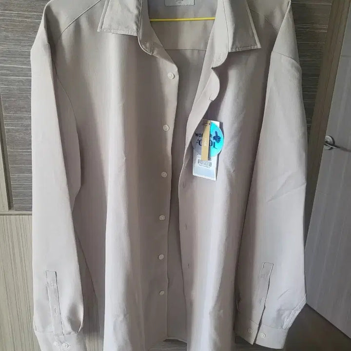 [BUNJANG] ZIOZIA Beige Shirt - New / 지오지아 베이지 셔츠 새상품