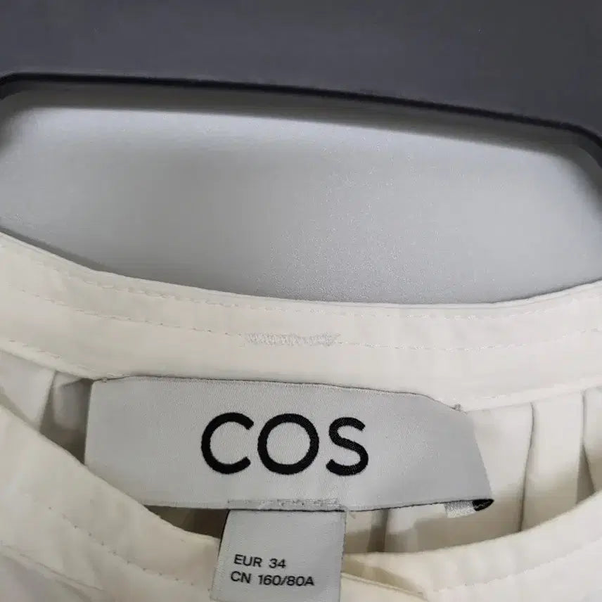 [BUNJANG] COS White Blouse Shirt / 코스 화이트 블라우스 셔츠