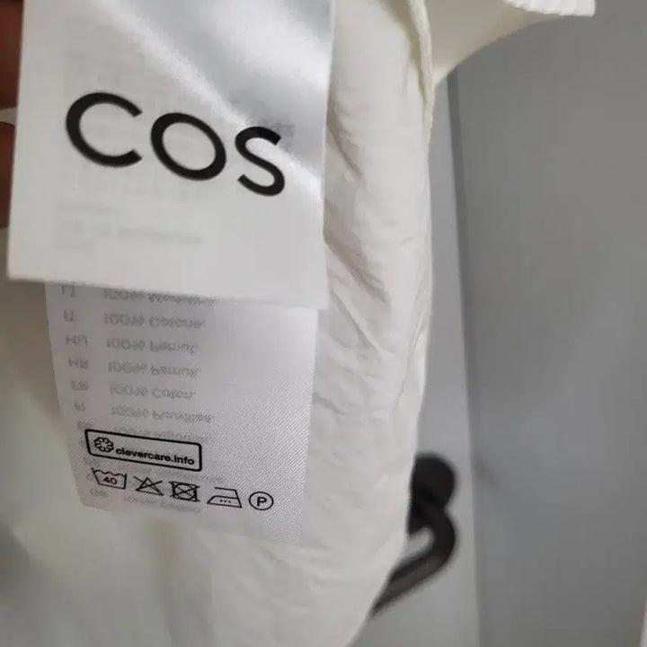[BUNJANG] COS White Blouse Shirt / 코스 화이트 블라우스 셔츠