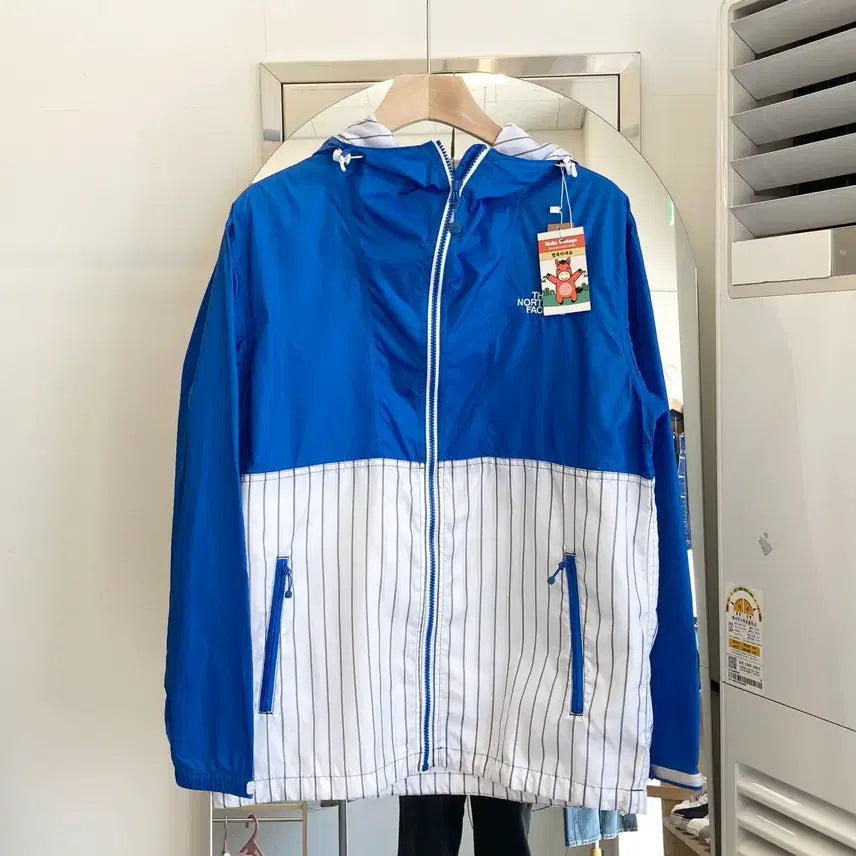 [BUNJANG] The North Face Striped Windbreaker Jacket / 노스페이스 스트라이프 바람막이 M(95) The North Face Wi