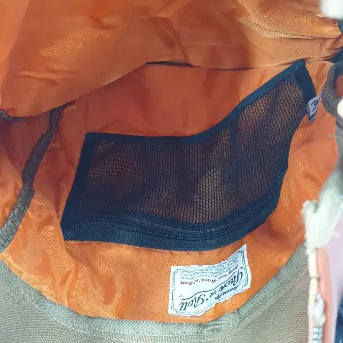 [SOLD OUT] 팩큰롤 캔버스 가죽 롤탑 백팩