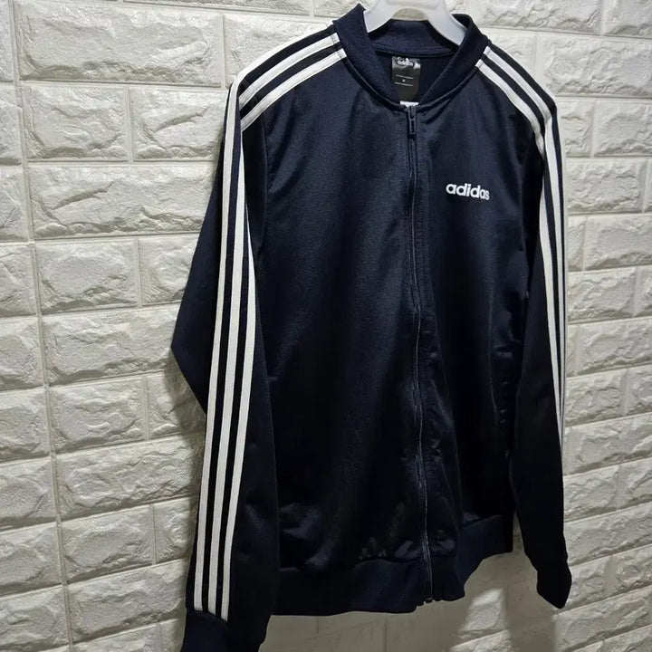 [BUNJANG] Adidas Track Jacket Jersey Track Top (Navy/White) 95 / 거의새것/ 아디다스 트랙자켓 저지 트랙탑 95