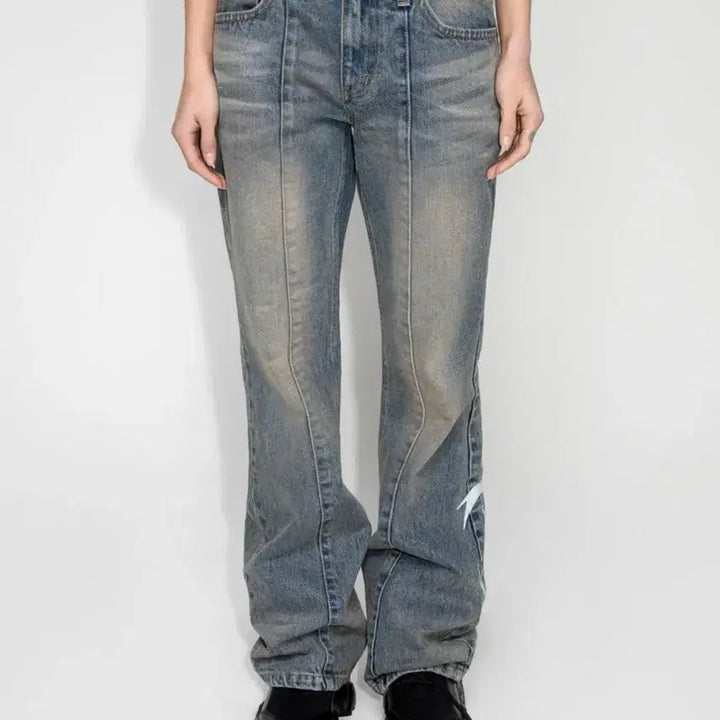 [BUNJANG] LEEY YEEL Bootcut Pants / 와이이이엘 엘이이와이 leey yeel 부츠컷 팬츠