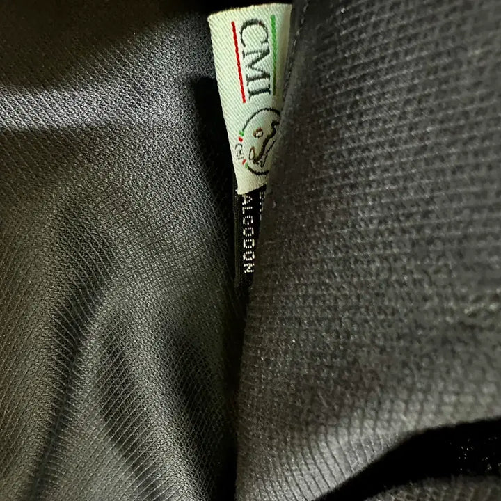 [BUNJANG] Stefano Ricci Jacquard Pattern Cotton Shirt / 스테파노리치 블랙 자카드 패턴 코튼 셔츠