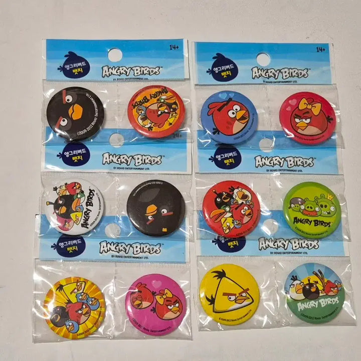 [SOLD OUT] (1팩)고전 앵그리버드 핀뱃지