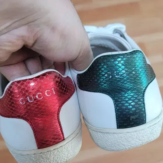 [BUNJANG] GUCCI Ace Heart Sneakers / [정품] 구찌(GUCCI) 에이스 하트 스니커즈 (이태리 메이드)[