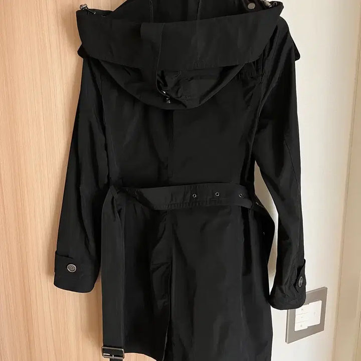 [BUNJANG] Burberry Balmoral Trench Coat UK6 Black / 정품 버버리 발모랄 트렌치 uk6 블랙