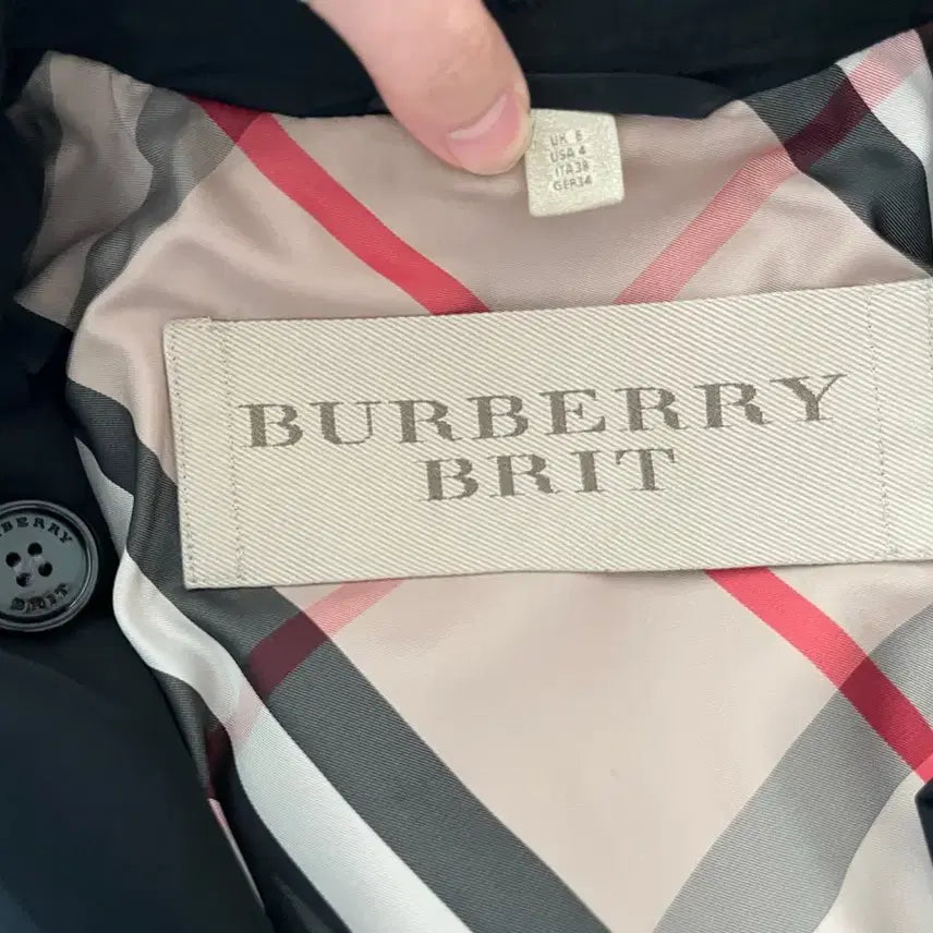[BUNJANG] Burberry Balmoral Trench Coat UK6 Black / 정품 버버리 발모랄 트렌치 uk6 블랙