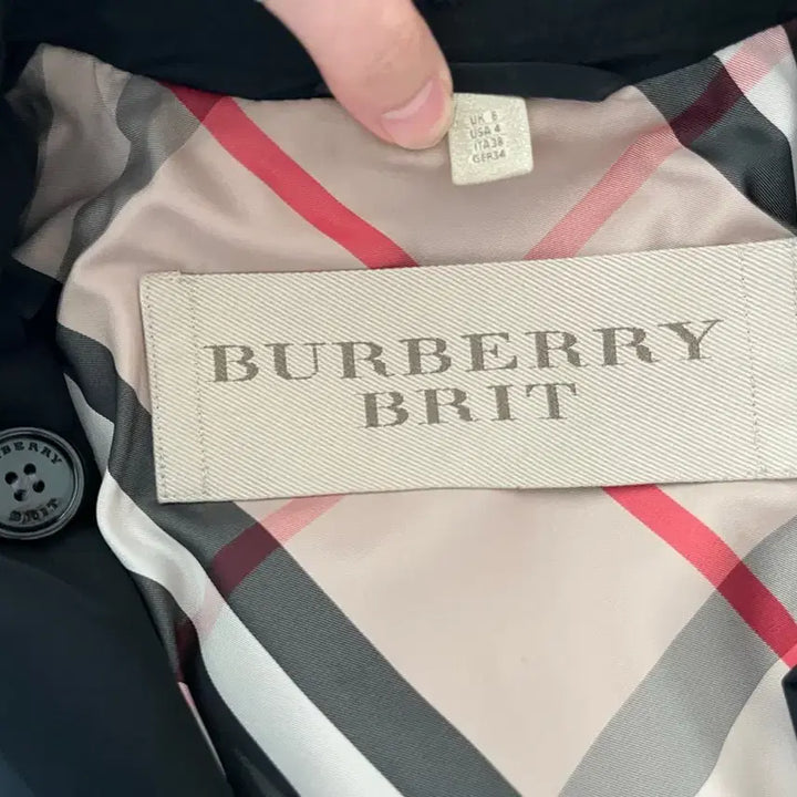 [BUNJANG] Burberry Balmoral Trench Coat UK6 Black / 정품 버버리 발모랄 트렌치 uk6 블랙