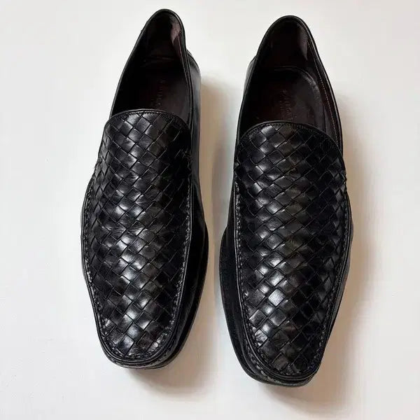 [BUNJANG] Bottega Veneta Intrecciato Leather Loafers / 보테가베네타 인트레치아토 레더 로퍼 Q1534