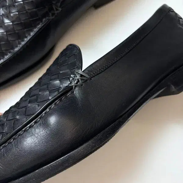 [BUNJANG] Bottega Veneta Intrecciato Leather Loafers / 보테가베네타 인트레치아토 레더 로퍼 Q1534